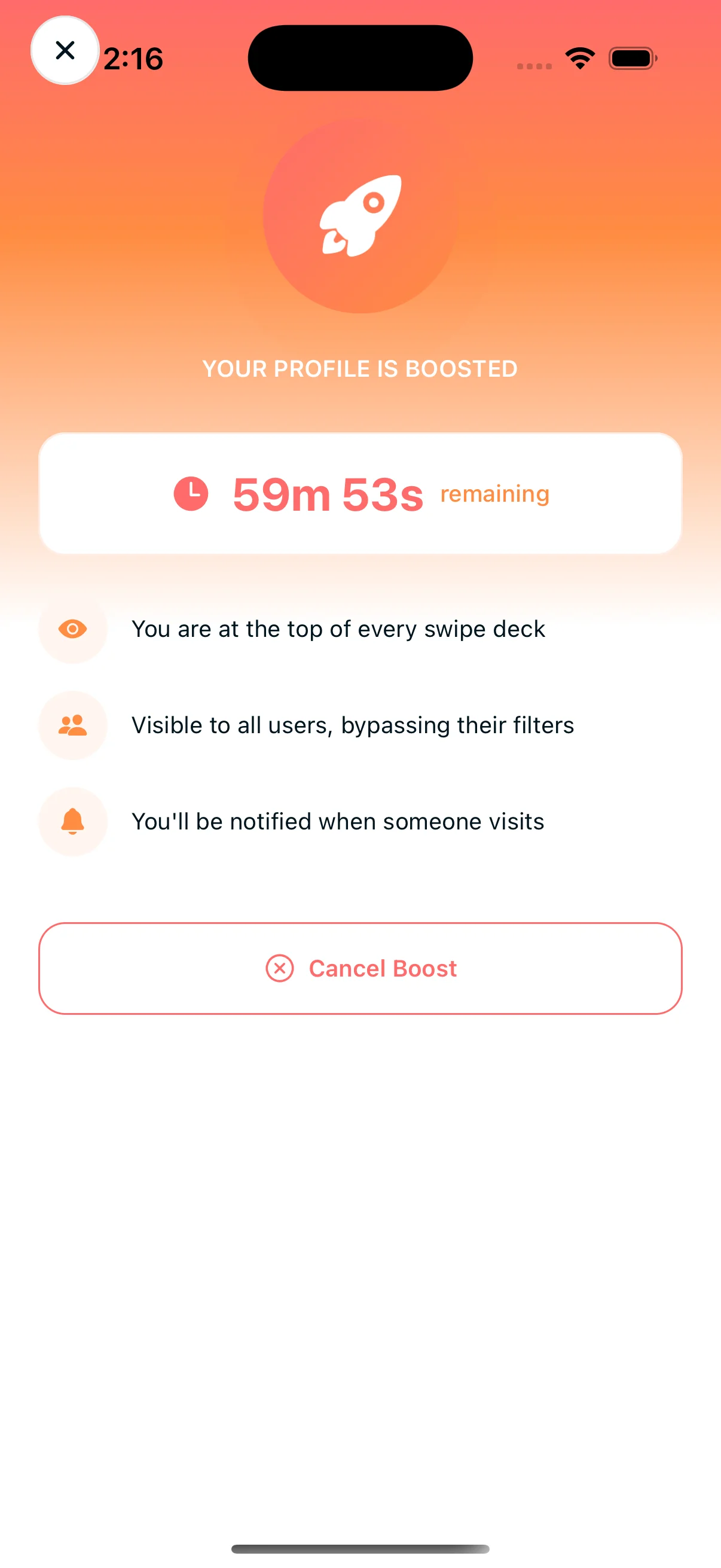 Weekly Boosts